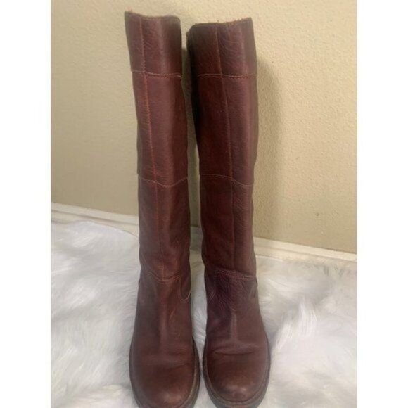 TIMBERLAND Earthkeepers Cabots 20697 Size 6.5  Brown Leather Boots - Picture 2 of 12